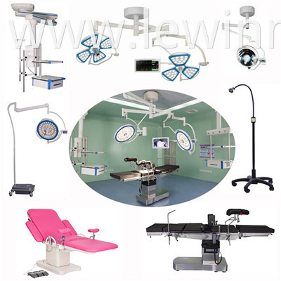 Operating lamp and operating bed